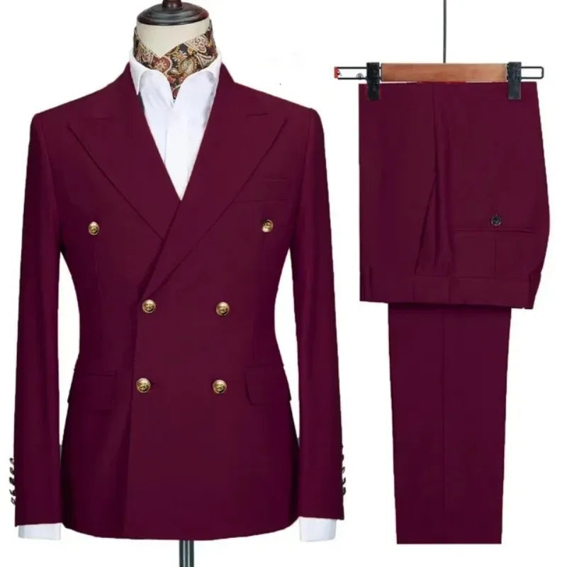 Costume croisé homme – Mariage & soirée – CLEVI Paris
