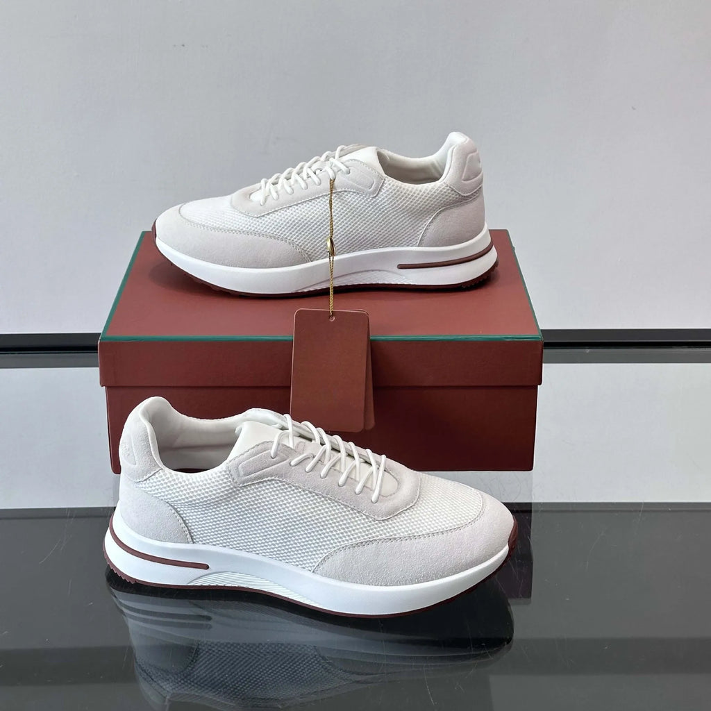 Sneakers Homme Cuir Dad Shoes Respirantes – CLEVI Paris