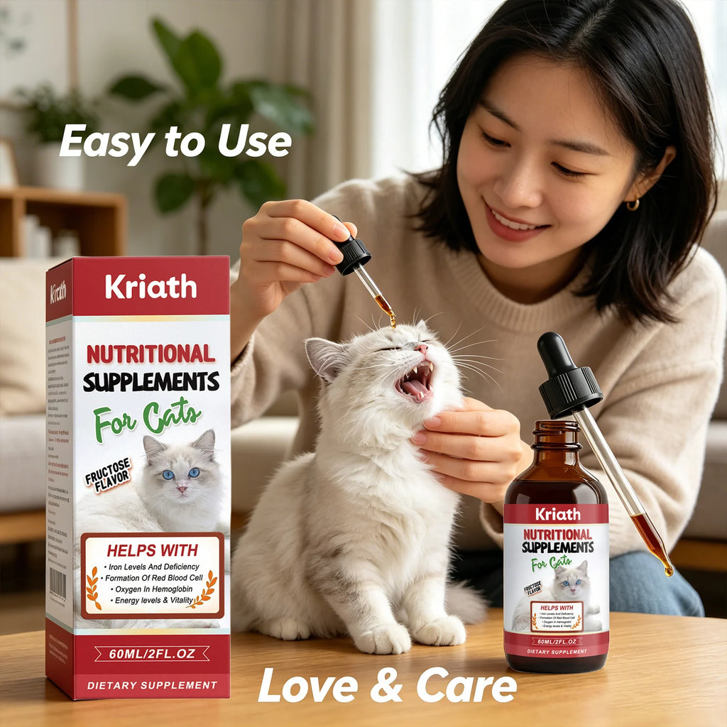 Complément liquide pour chat KRIATH 60 ml – CLEVI Paris