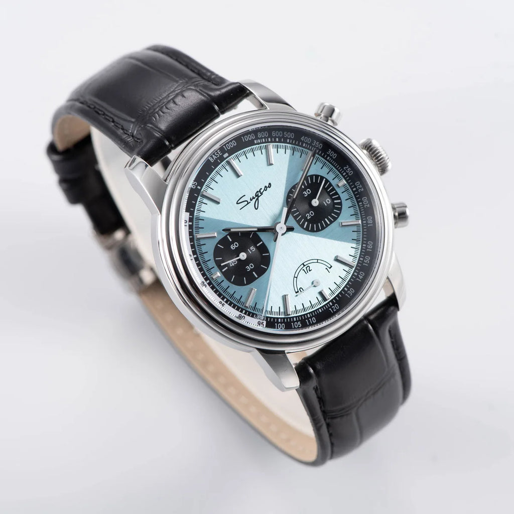 Montre Homme Chronographe Pilote 1963 Sugess S438 Cal.ST1906 – CLEVI Paris