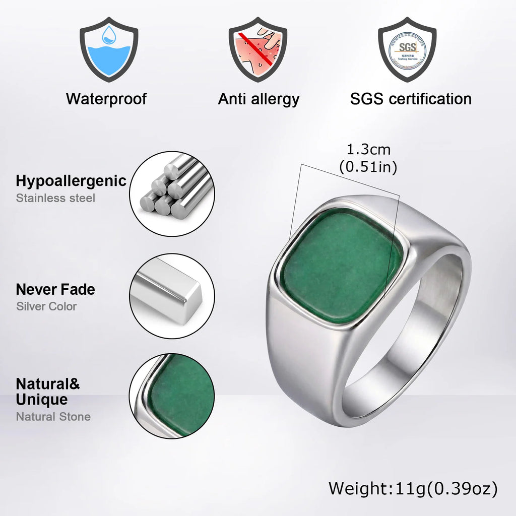 Bague Unisexe en Acier Inoxydable – CLEVI Paris