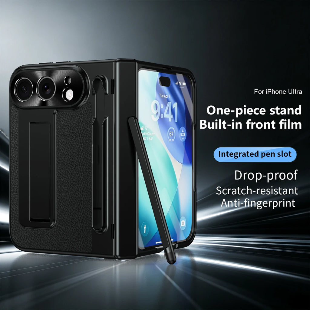Coque iPhone Duo avec support et stylet – CLEVI Paris