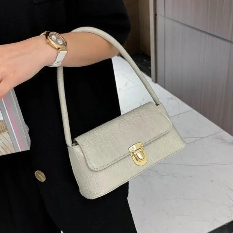 Sac Baguette Femme Simili Cuir Bandoulière – CLEVI Paris