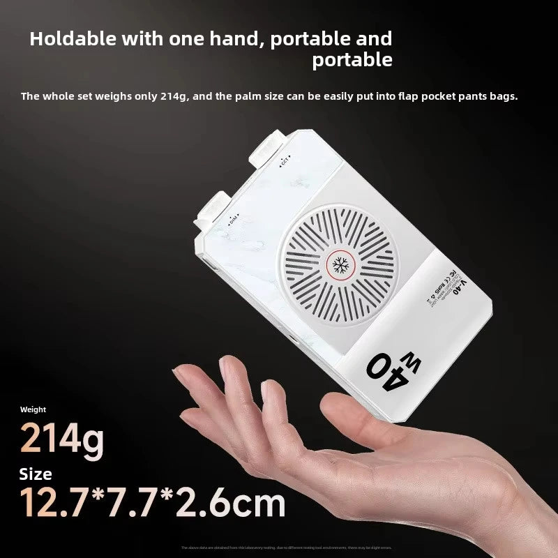 Lampe vidéo LED ZUIDID V40 rechargeable – CLEVI Paris