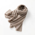 Écharpe 100 % cachemire femme 180 × 45 cm – CLEVI Paris