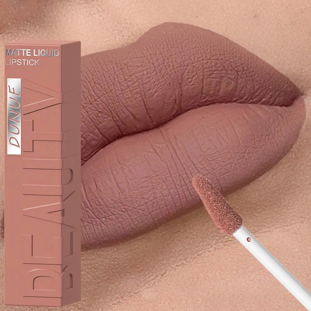 Gloss Lèvres Mat Velvet Tube Carré Waterproof Longue Tenue 8 Teintes – CLEVI Paris