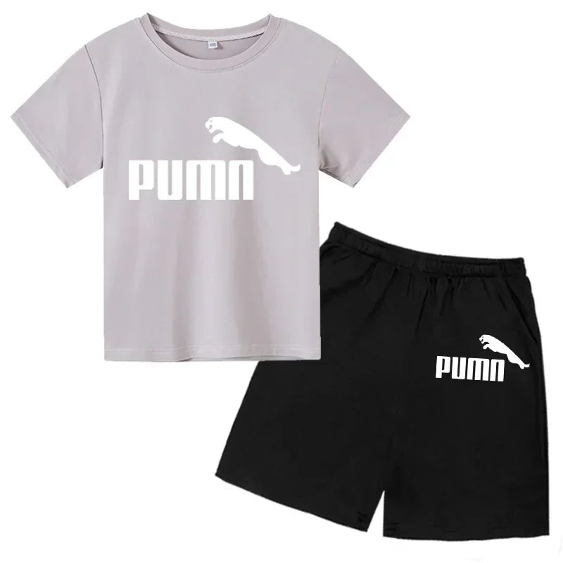 Tenue enfant décontractée à manches courtes – CLEVI Paris
