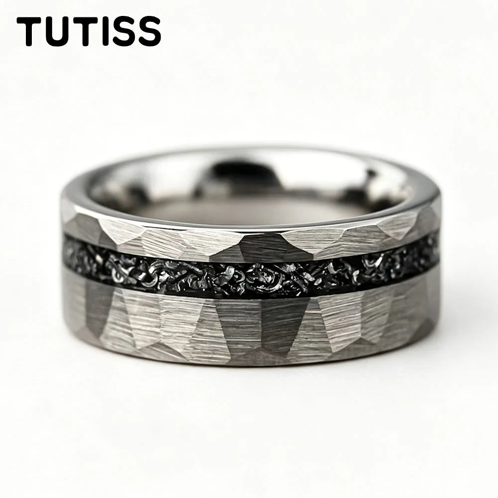 Bague Unisexe en Tungstène 6/8 mm – CLEVI Paris