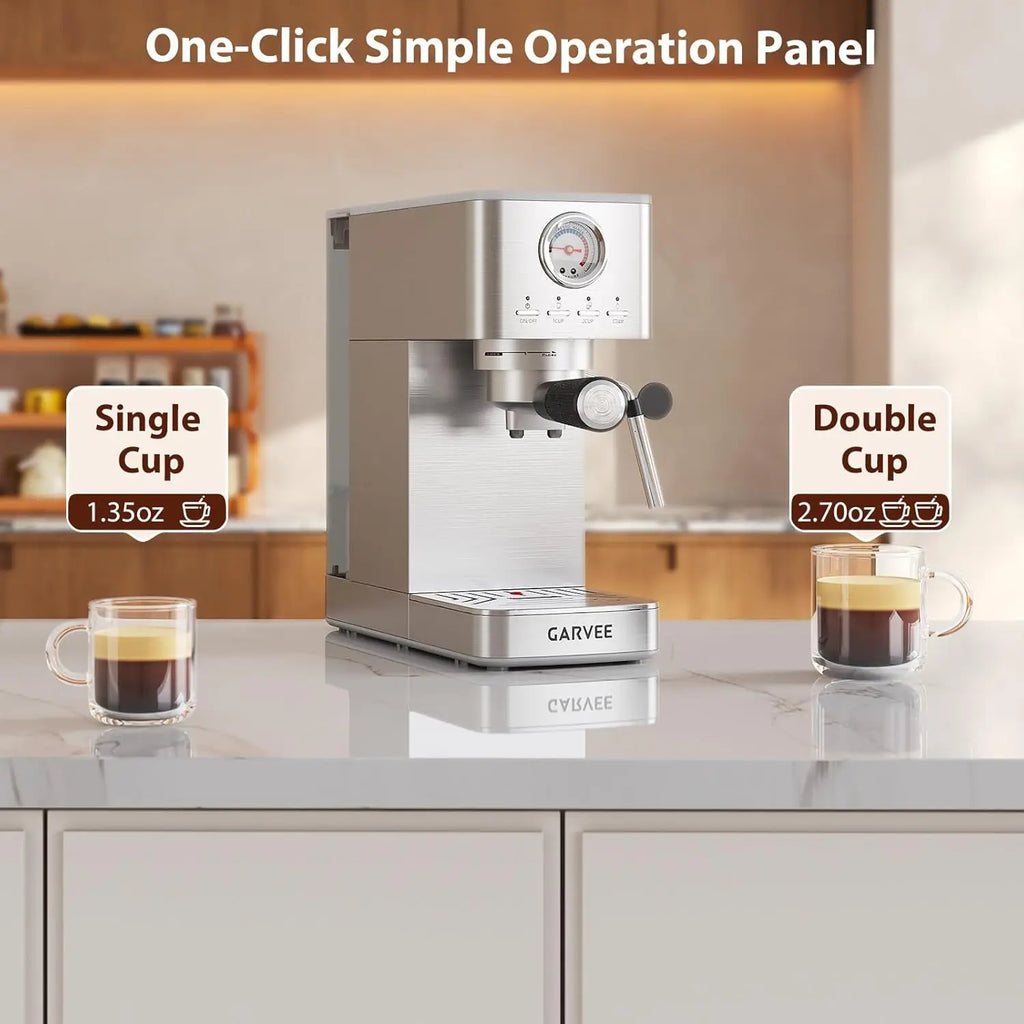 Machine à expresso HiMISS 1300 W avec vapeur – CLEVI Paris