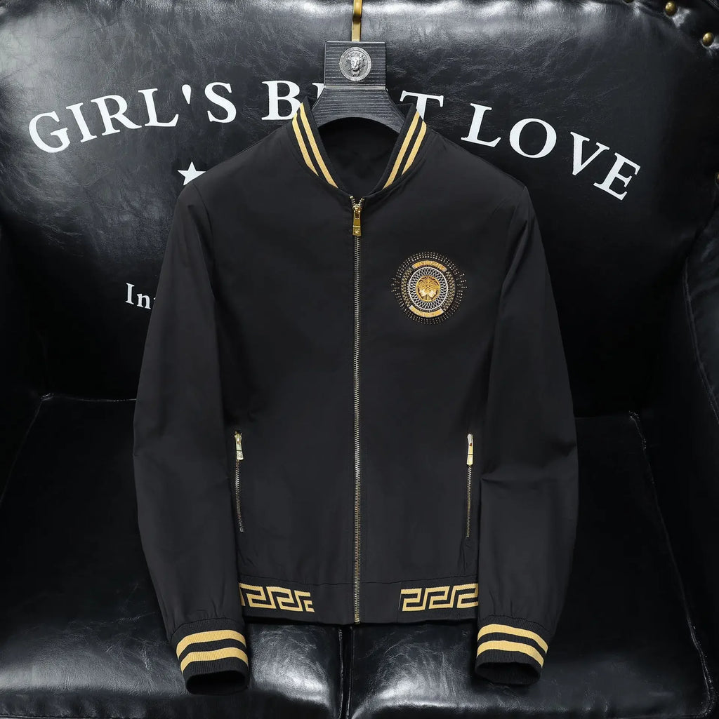 Veste Homme Slim Fit Style Coréen Fermeture Zip – CLEVI Paris