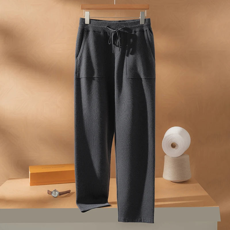 Ensemble homme en maille à capuche zippé – CLEVI Paris