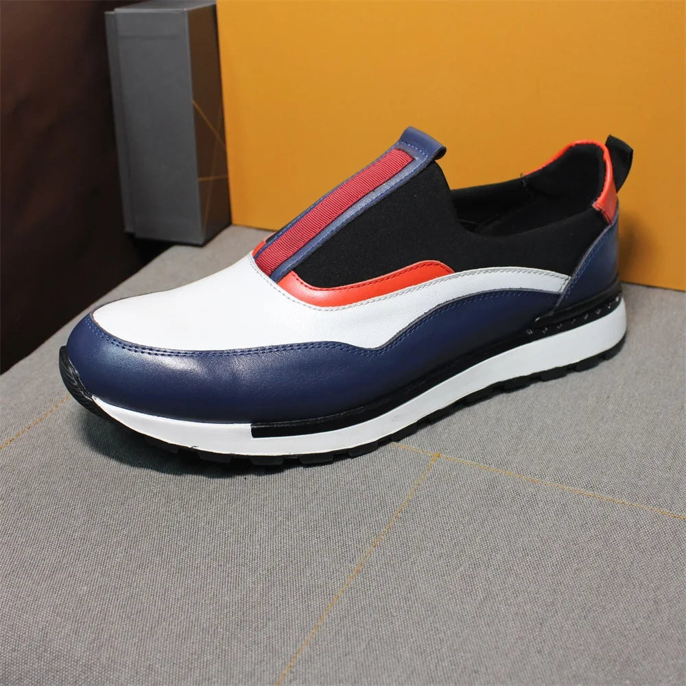 Chaussures homme en cuir W358-R202 – CLEVI Paris