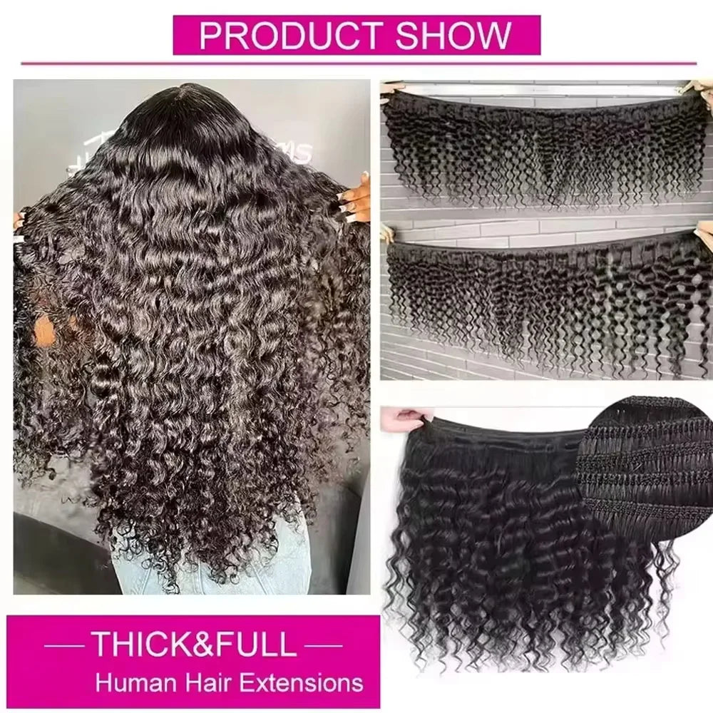 Extensions Deep Wave Remy Hair Brésilien – CLEVI Paris