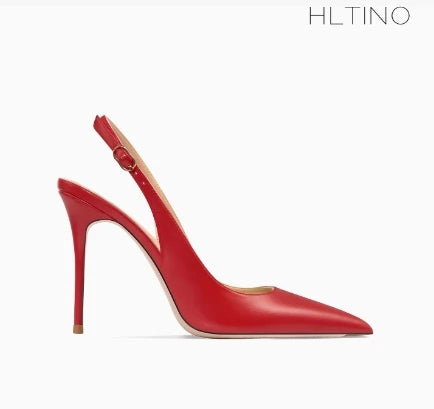 Escarpins slingback à talons fins – CLEVI Paris