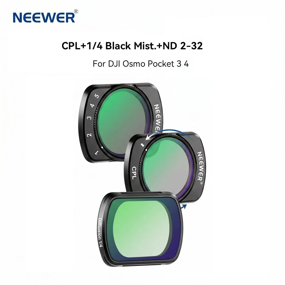 Filtres magnétiques pour Pocket 3/4 – CLEVI Paris