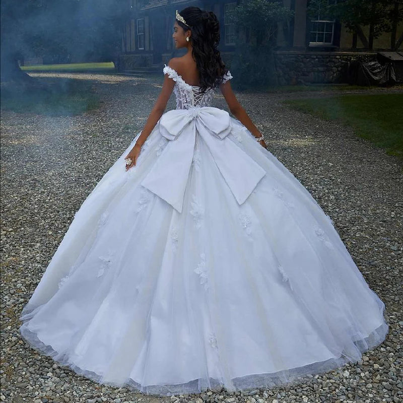 Robe de bal princesse en mousseline – CLEVI Paris