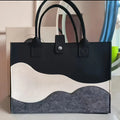 Sac Tote Rayé Toile Femme Multifonction – CLEVI Paris