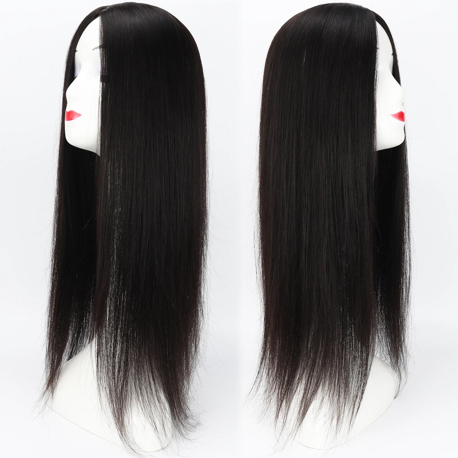 Topper Capillaire Femme Base Soie Cheveux Humains Remy Brésiliens 150% Clips – CLEVI Paris