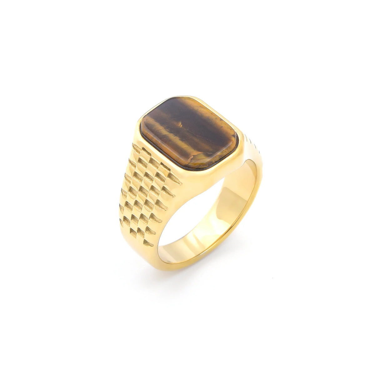 Bague homme en acier 316L – CLEVI Paris