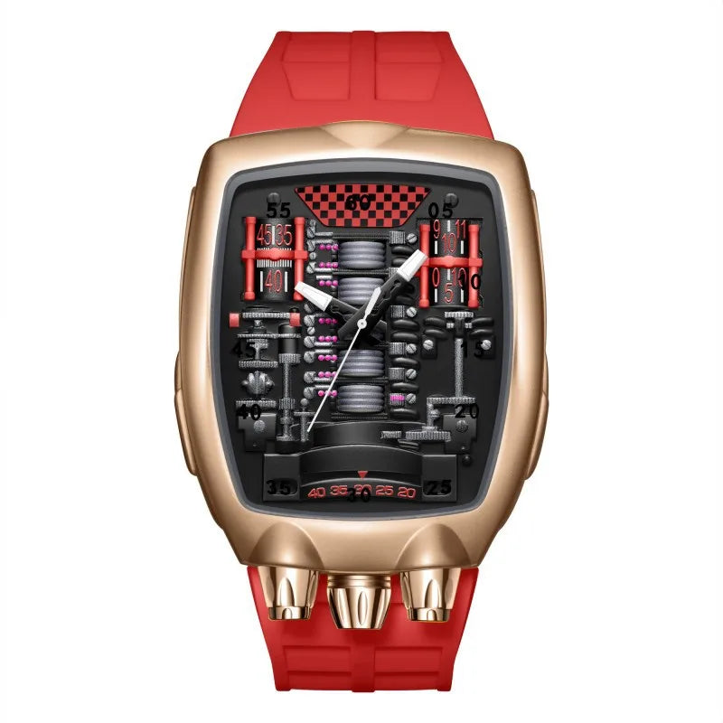 Montre STARPERISH W01 style futuriste – CLEVI Paris