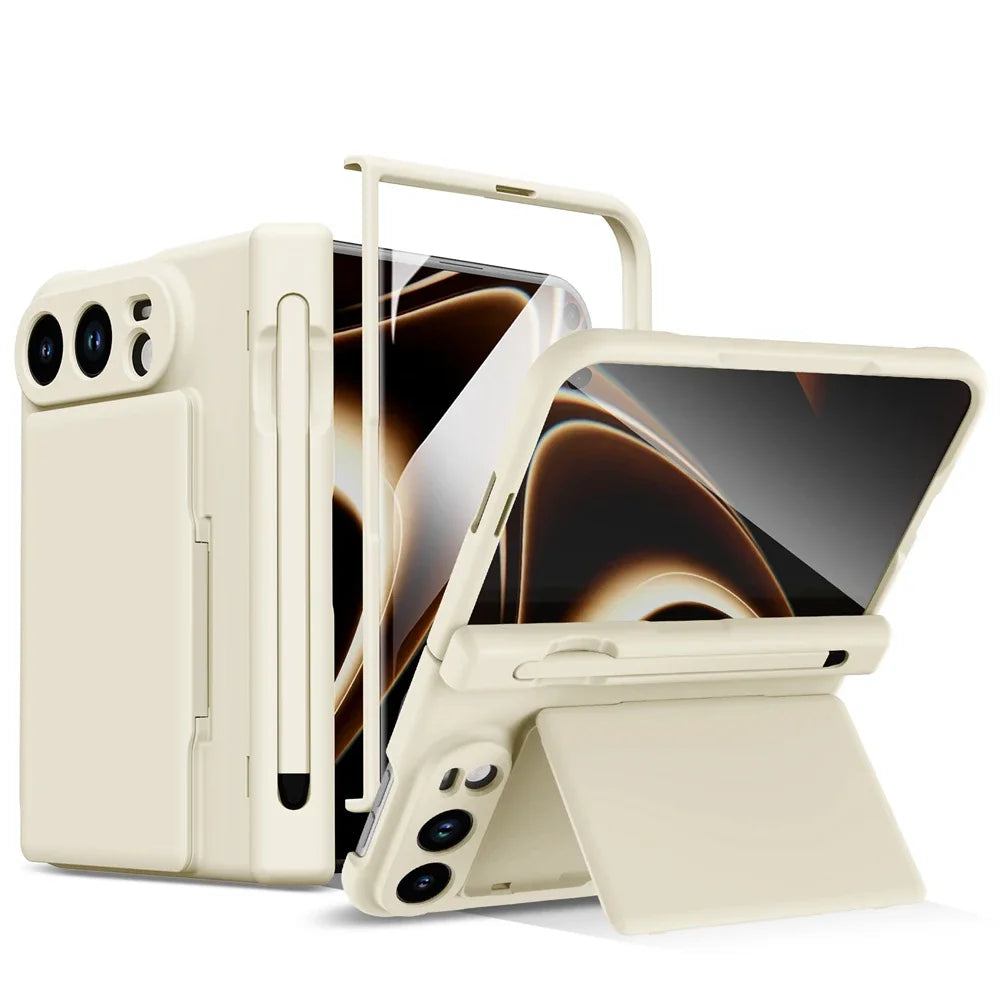 Étui iPhone Duo mat porte-cartes et support – CLEVI Paris