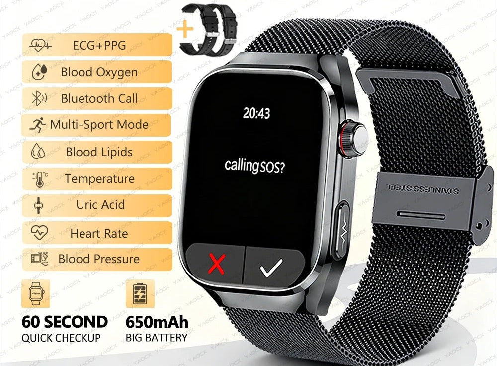 Montre connectée TK16 AMOLED avec appels Bluetooth – CLEVI Paris
