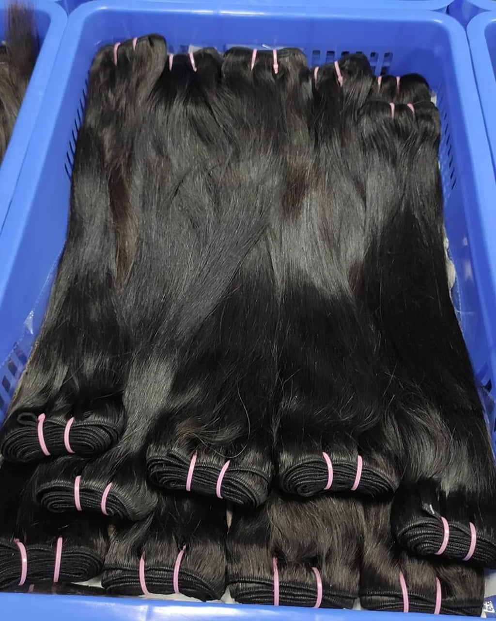 Extensions Lisses Straight Remy Hair Brésilien Double Weft – CLEVI Paris