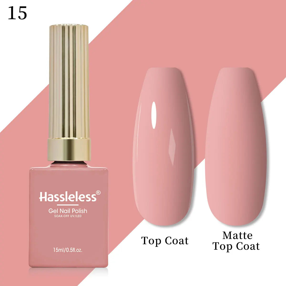 Vernis Gel Semi-Permanent Hassleless – 20 Couleurs Candy & Macaron – CLEVI Paris