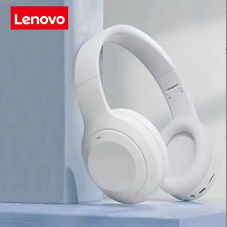 Casque Lenovo Over-Ear Pliable Bluetooth 5.3 40H ANC – CLEVI Paris