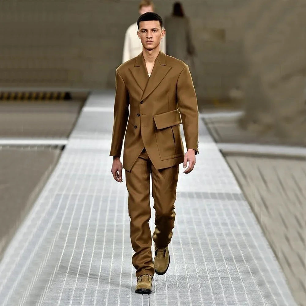 Costume Croisé Homme 2 Pièces – CLEVI Paris