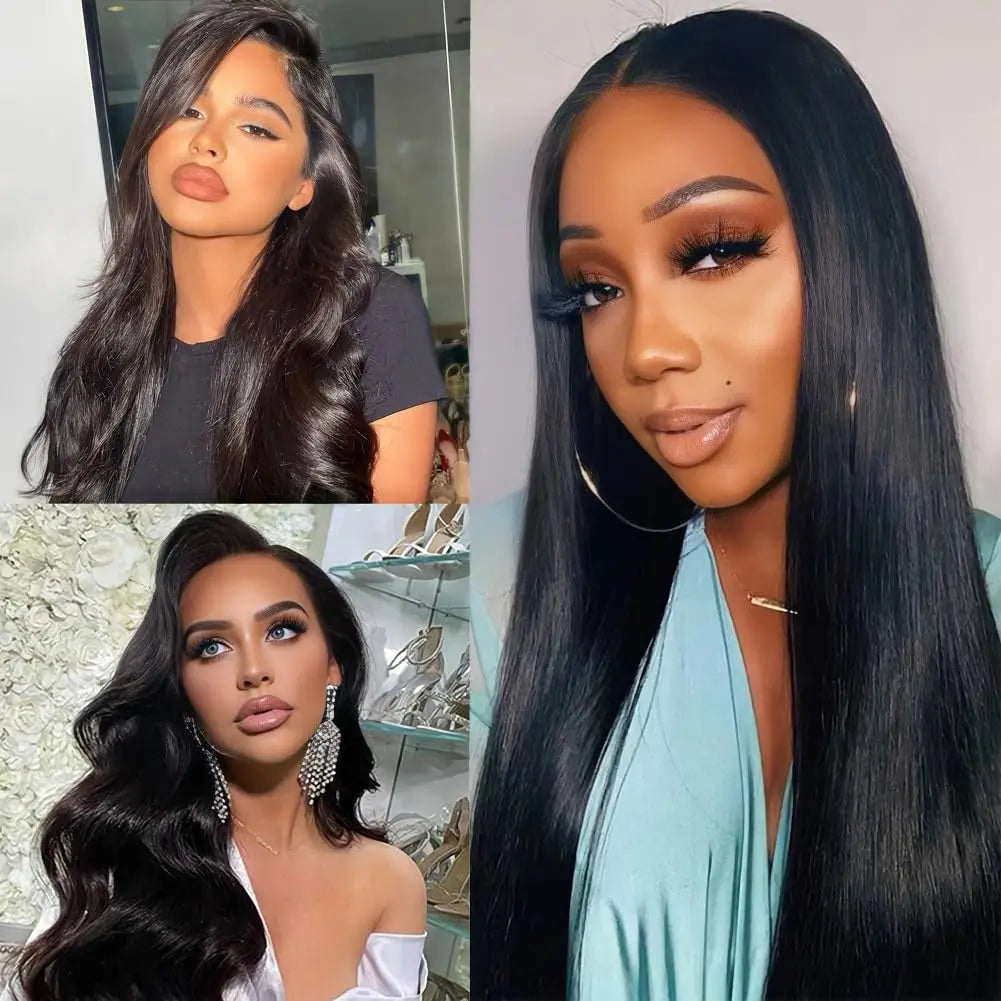 Bundles Cheveux Humains Lisses Remy Hair Brésiliens 10-44 Pouces – CLEVI Paris