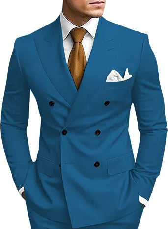 Costume homme 2 pièces, double boutonnage – CLEVI Paris