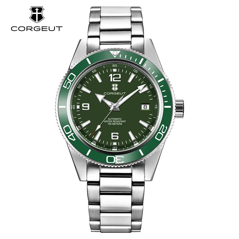 Montre Automatique Homme Corgeut 41mm Saphir Lunette Céramique 200m – CLEVI Paris