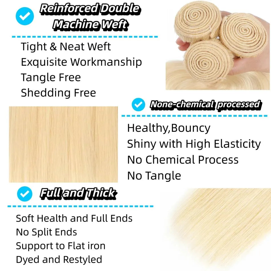 Extensions Cheveux Humains Brésiliens Lisses Virgin Hair – CLEVI Paris