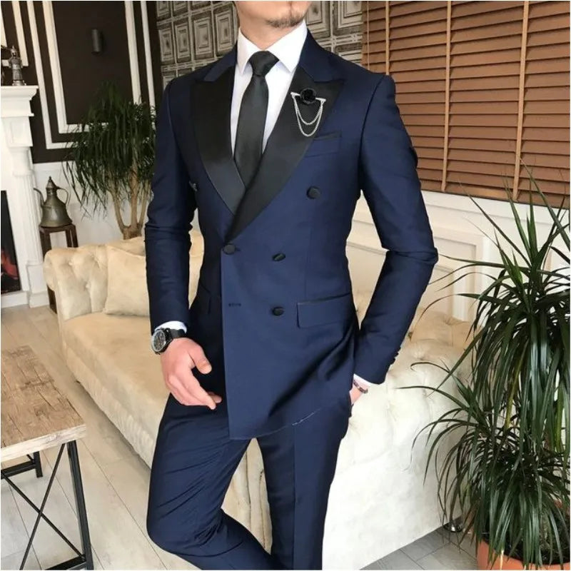 Costume homme 2 pièces, veste et pantalon – CLEVI Paris