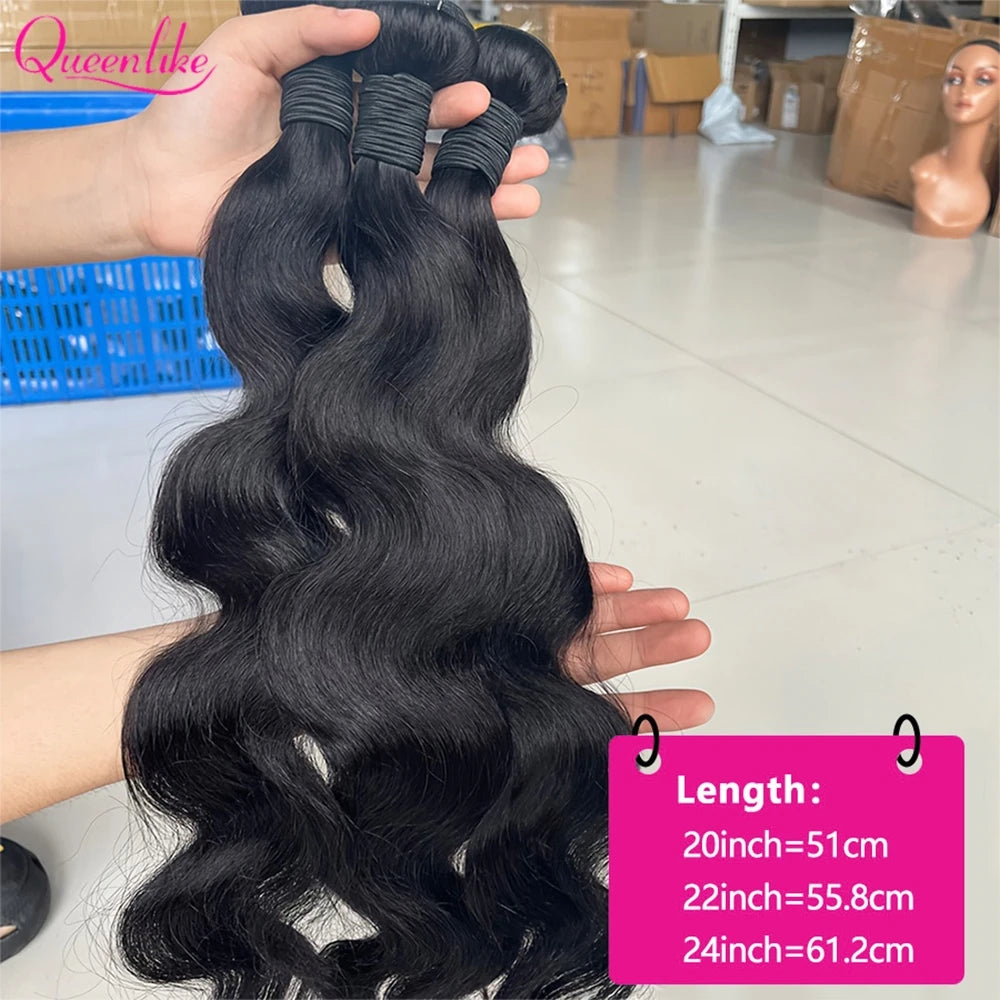 Bundles Cheveux Humains Body Wave Remy Hair Brésiliens 12A 10-32 Pouces – CLEVI Paris