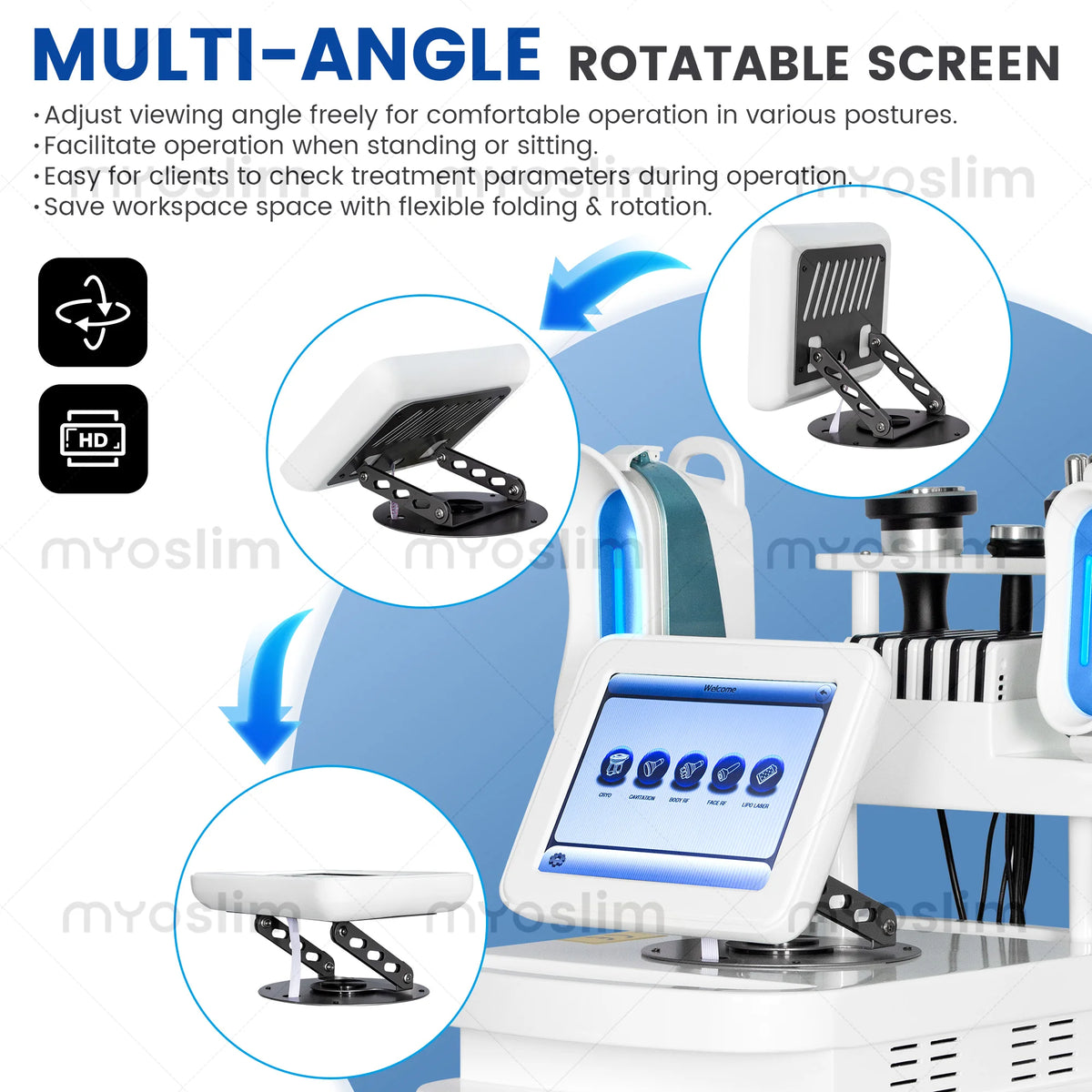 Machine de cryothérapie 360° pour soins corporels – CLEVI Paris