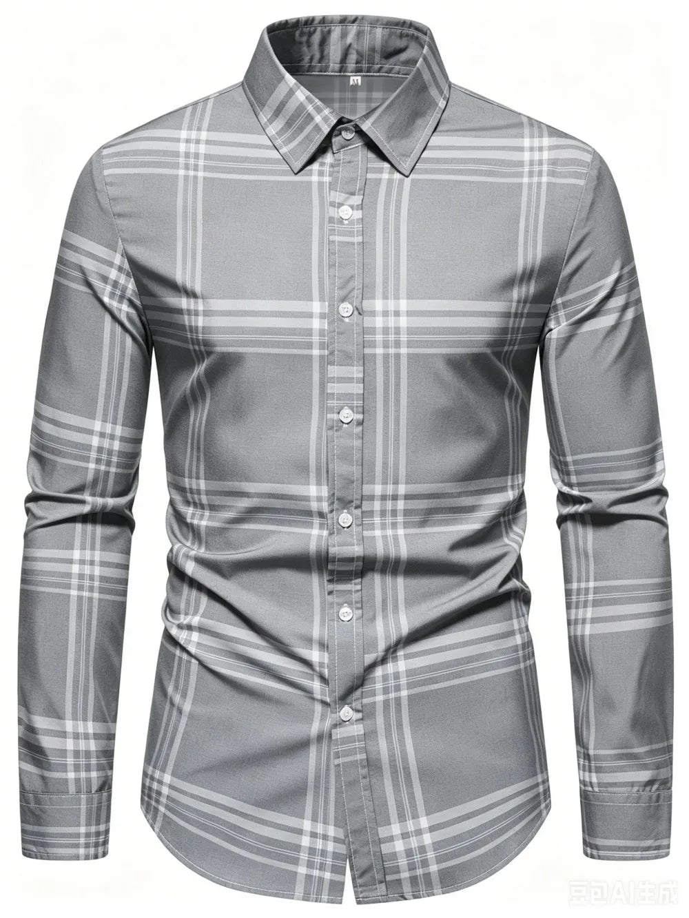 Chemise Homme à Carreaux Imprimés – CLEVI Paris