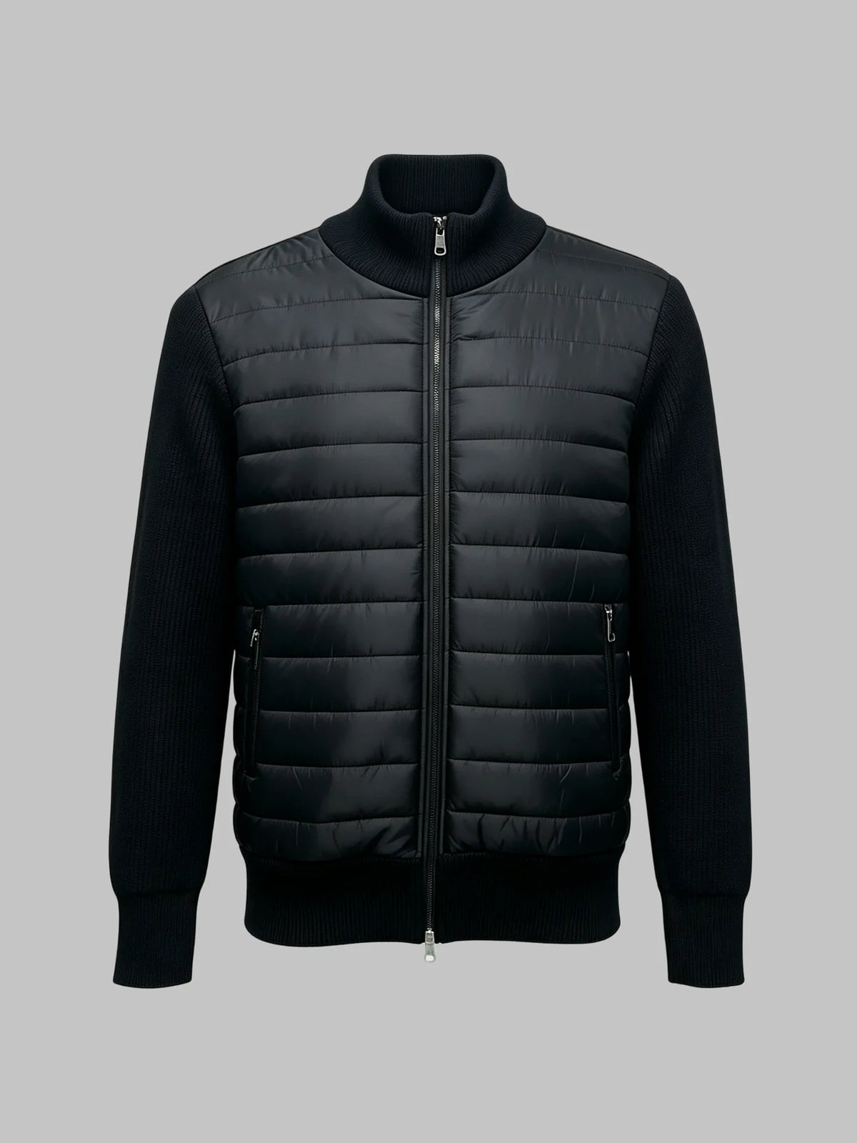 Veste homme zippée à col montant – CLEVI Paris