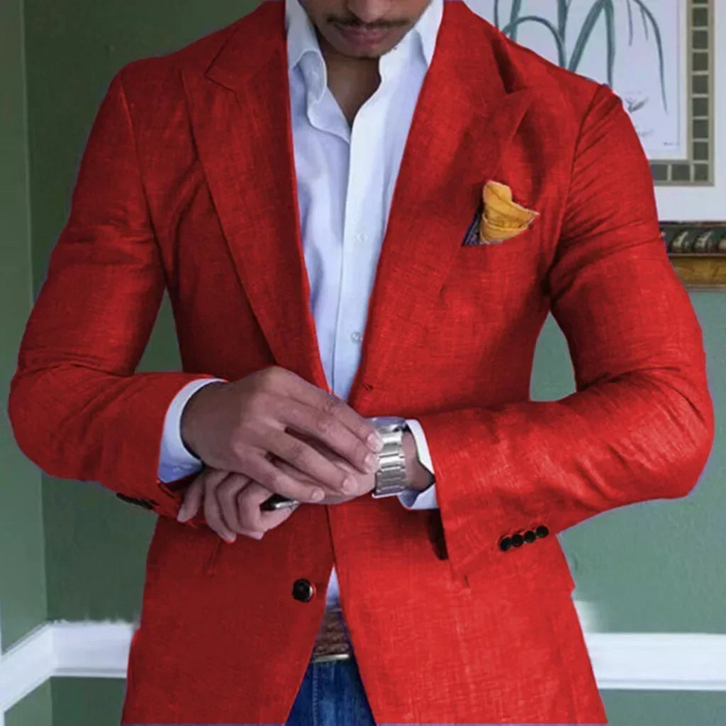 Costume Homme 2 Pièces Blazer Pantalon Smart Casual 12 Coloris XXS-6XL – CLEVI Paris