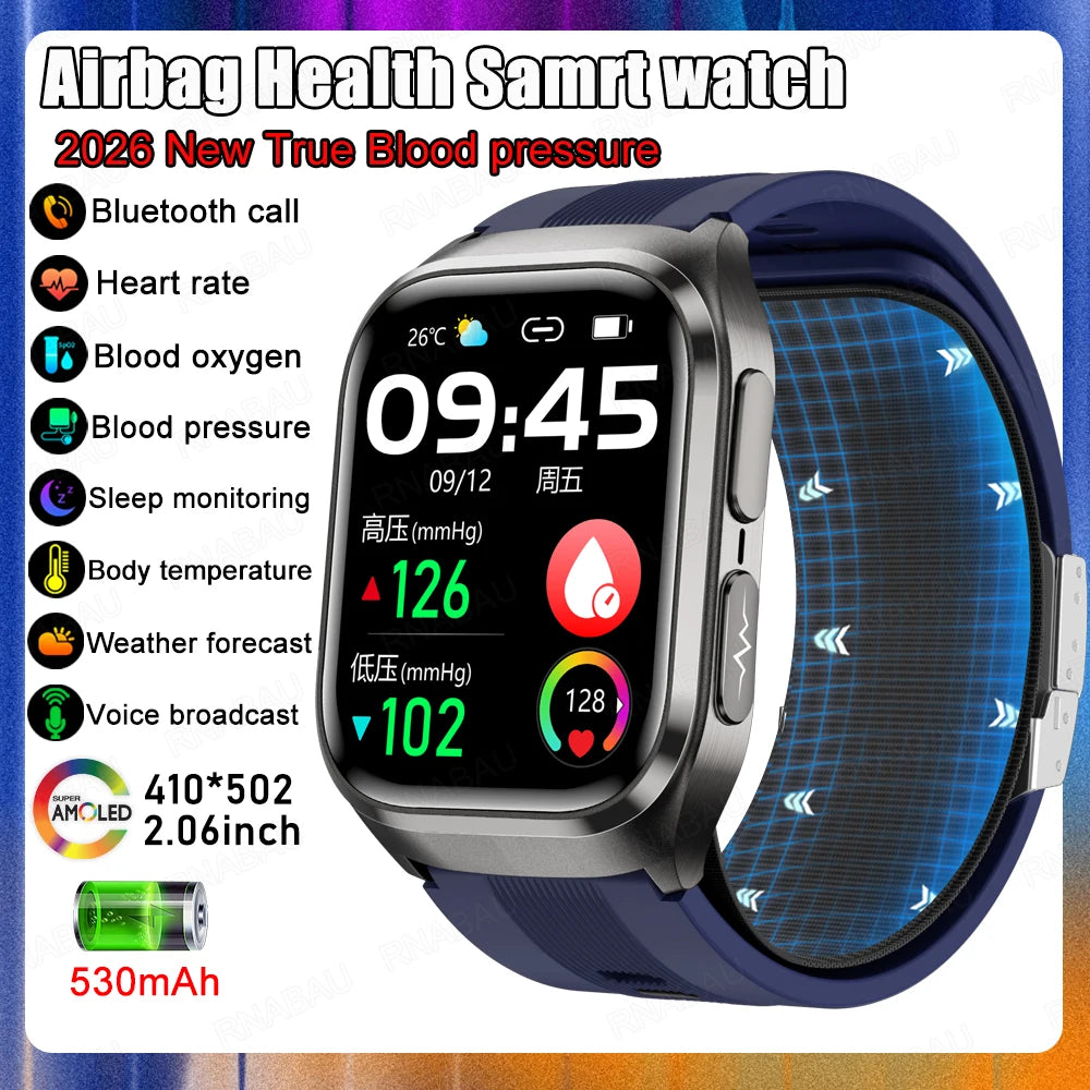 Montre RNABAU AMOLED incurvé 2,06″ – CLEVI Paris