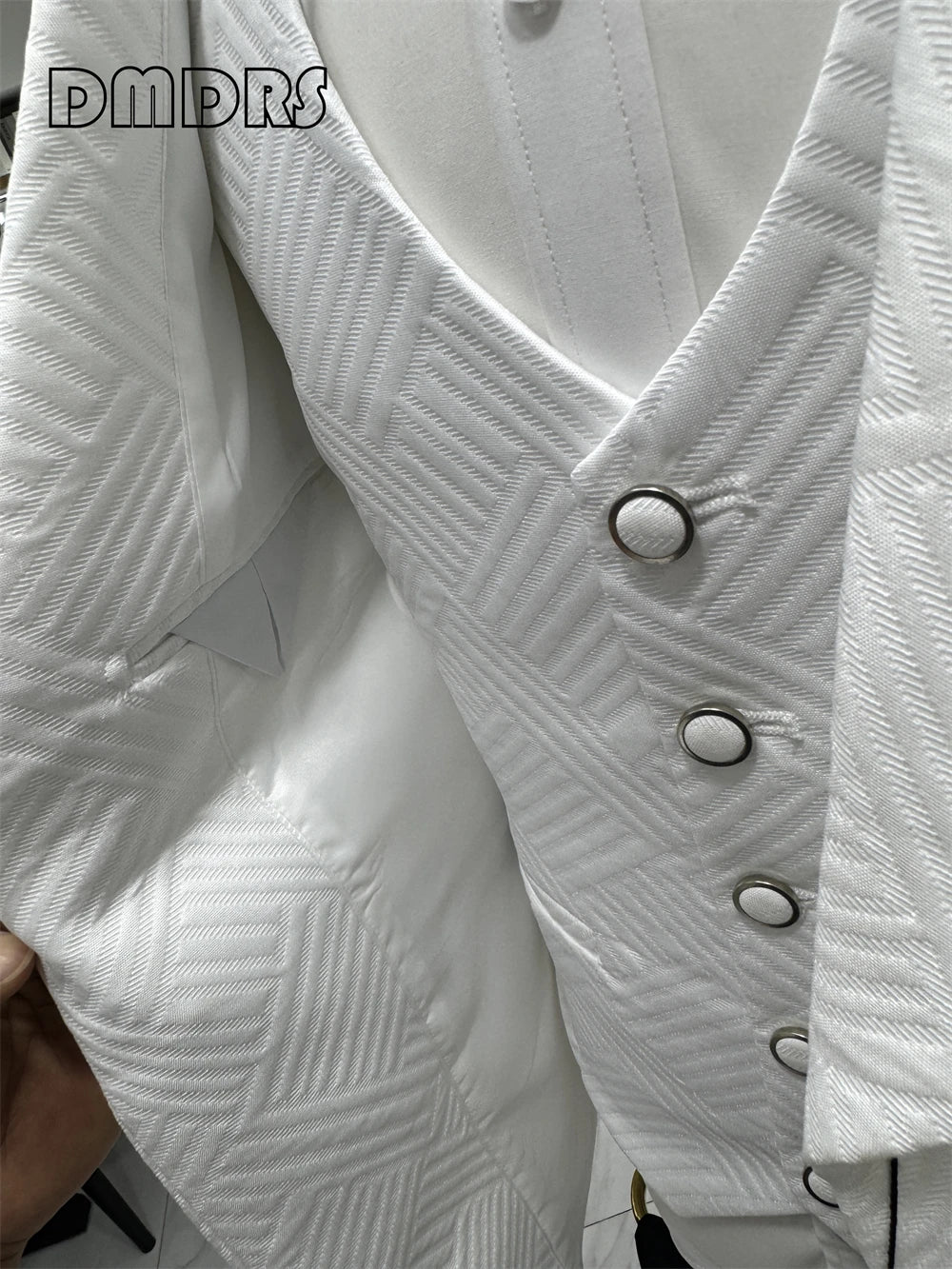 Costume de Mariage Homme 3 Pièces Col Châle – CLEVI Paris