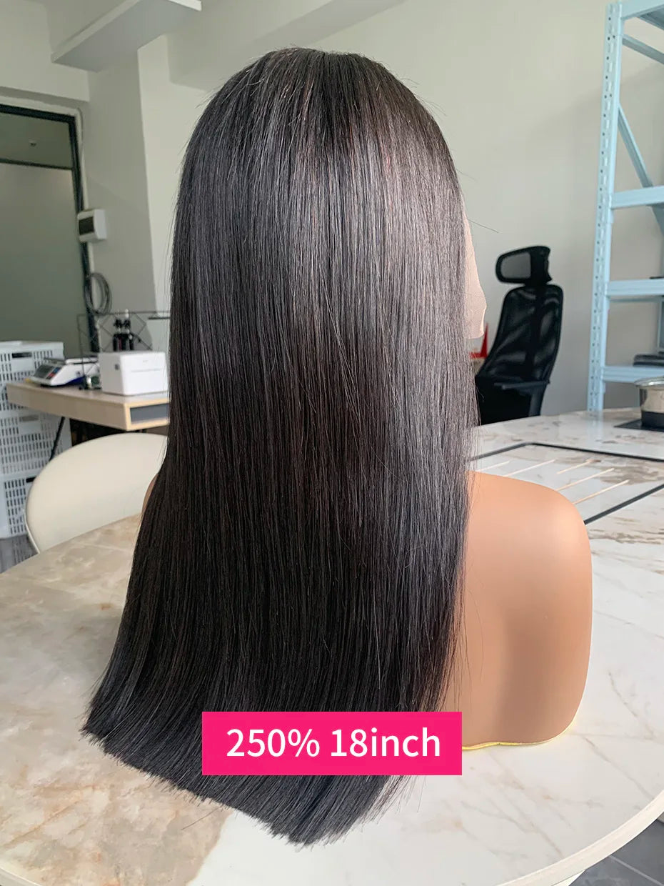 Perruque Lace Frontal Straight Cheveux Vietnamiens Remy 100% Humains | 13x4, 13x6, 5x5, 2x6 Glueless | Densité 250%-300% | 6-18 Pouces – CLEVI Paris