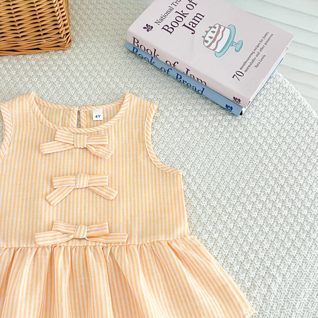 Ensemble fille rayé haut et pantalon – CLEVI Paris