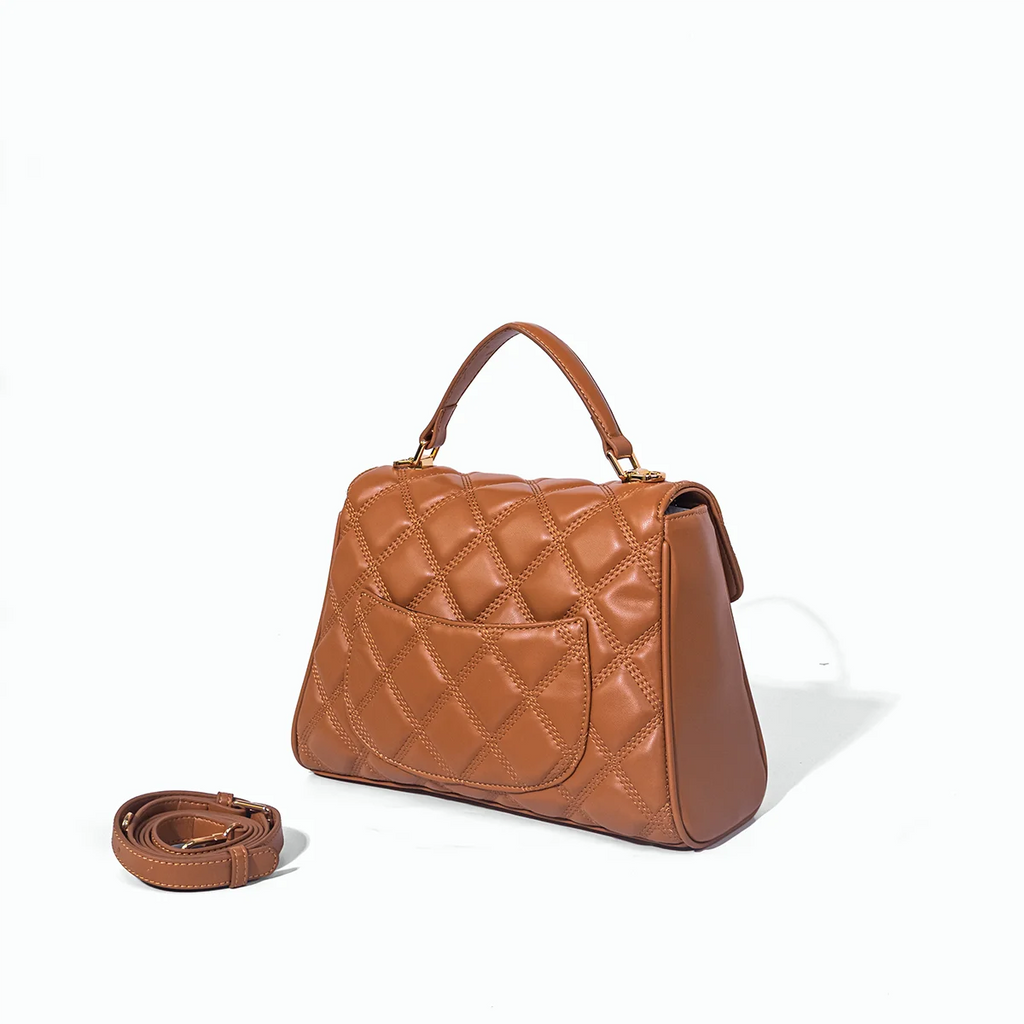 Sac Matelassé Femme Bandoulière & Main PU – CLEVI Paris