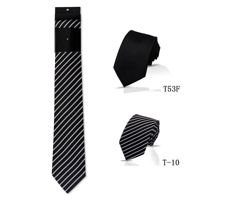 Ensemble de 2 cravates homme élégantes – CLEVI Paris
