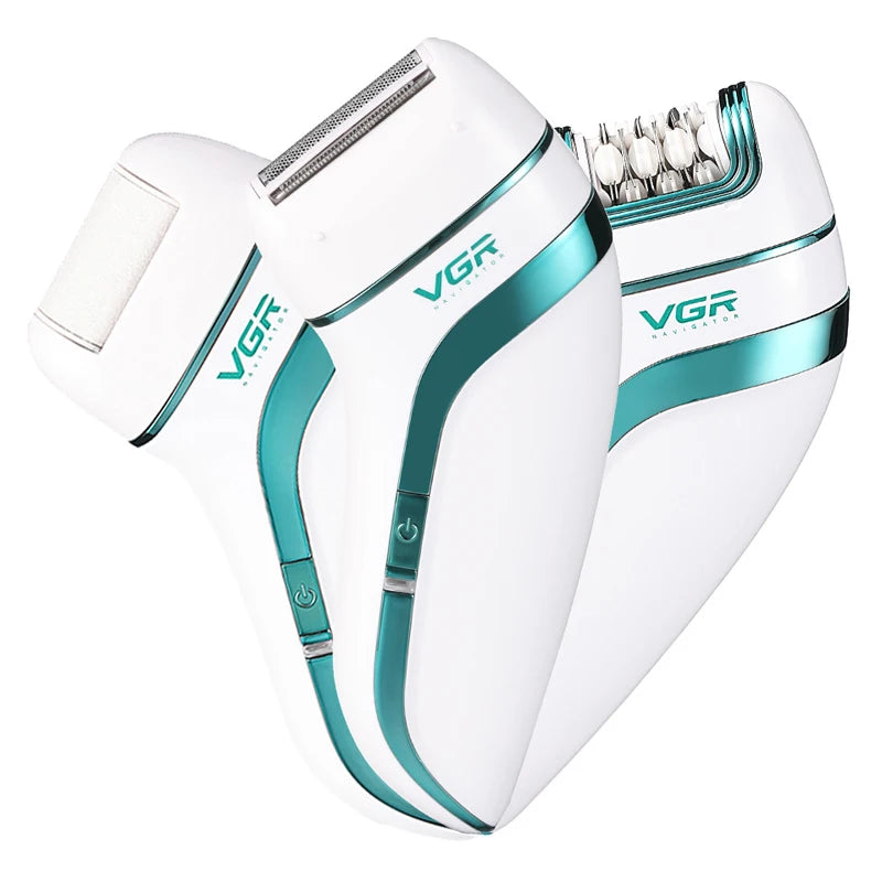 Épilateur électrique 3-en-1 VGR pour femme – CLEVI Paris