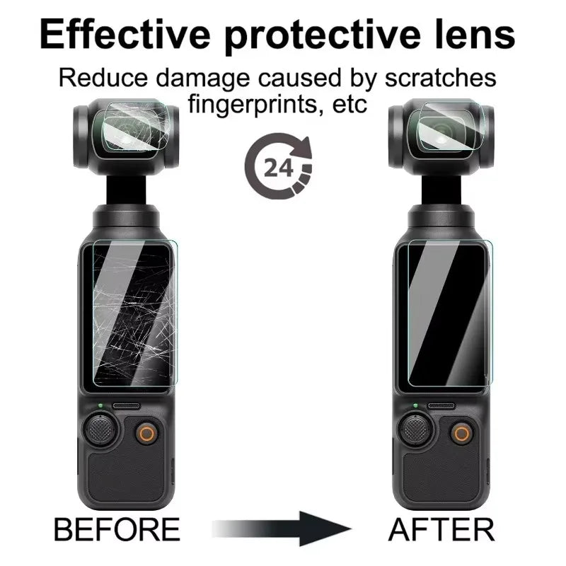 Verre trempé BAPPSUS DJI Pocket 3 – CLEVI Paris