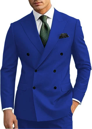 Costume homme 2 pièces double boutonnage – CLEVI Paris