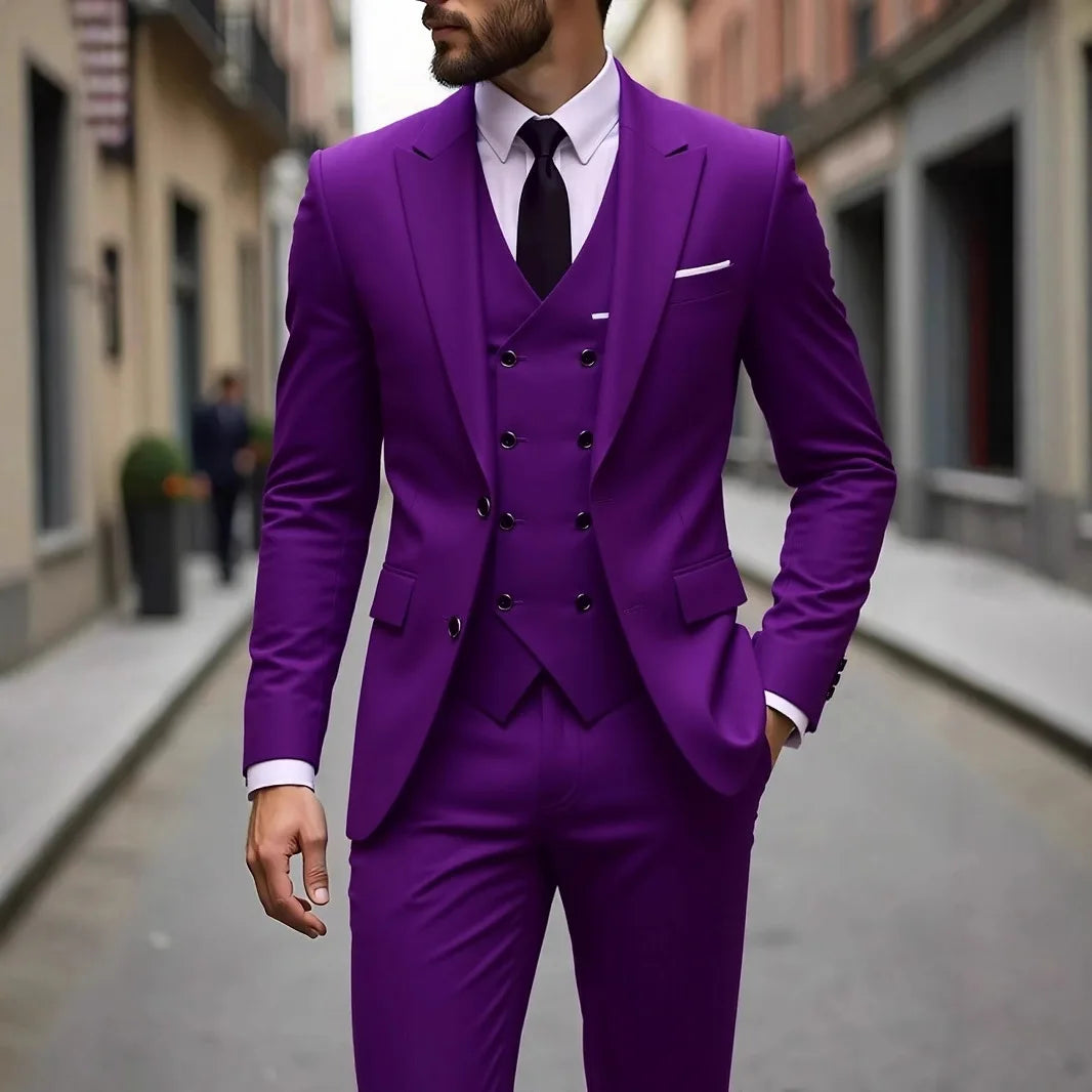 Costume homme 3 pièces pour mariage – CLEVI Paris